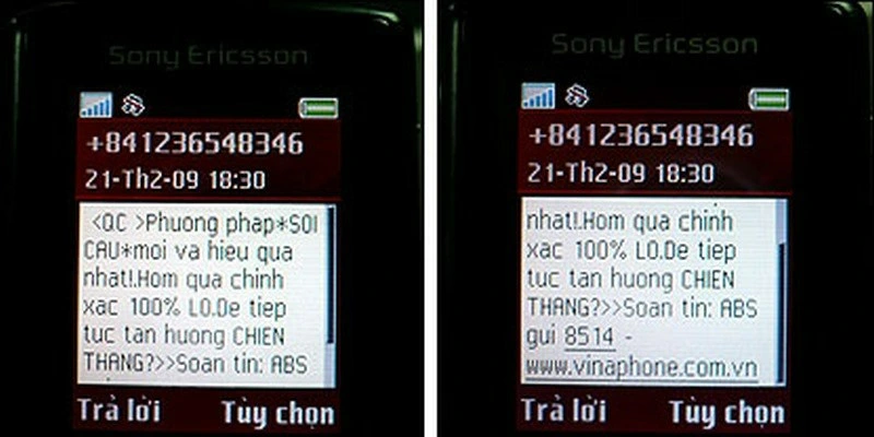 Tra cứu kết quả lô đề qua SMS hoặc Email cũng được nhiều người áp dụng